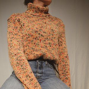 Vintage Multicoloured Turtleneck